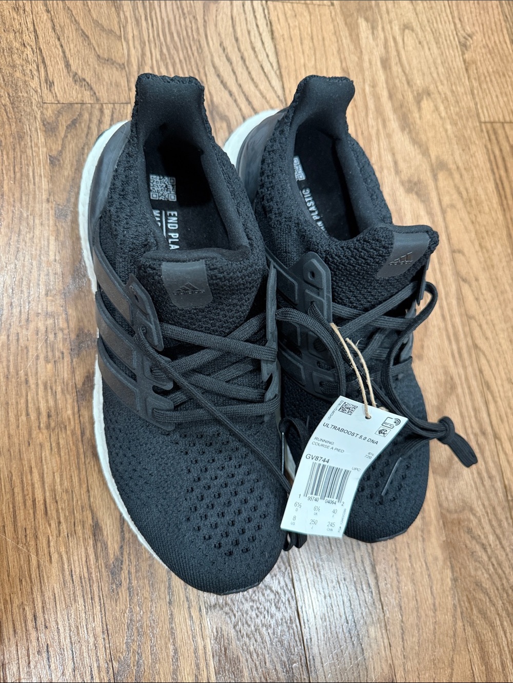 adidas Ultraboost 5.0 DNA Black Womens' Size 8